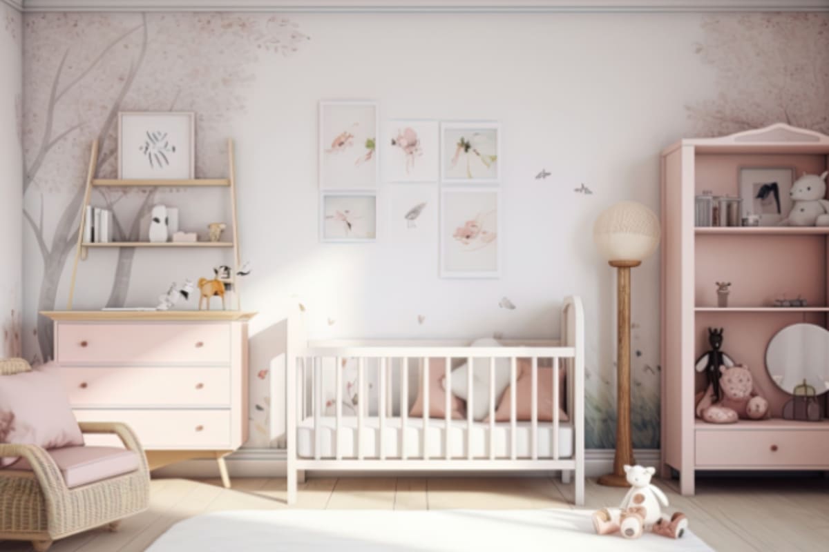 Você está visualizando atualmente Decoração para quarto de bebê feminino: cores, temas, planejamento e mais!