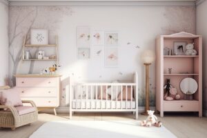 Leia mais sobre o artigo Temas para quarto de bebê feminino: top 10 de 2024