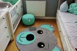 Leia mais sobre o artigo 7 lindos tapetes de crochê para quarto infantil masculino